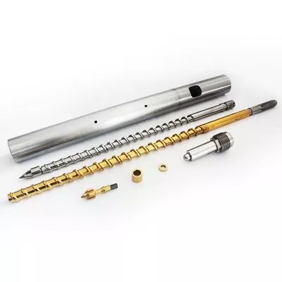 Skrutkový hrot na vstrekovanie